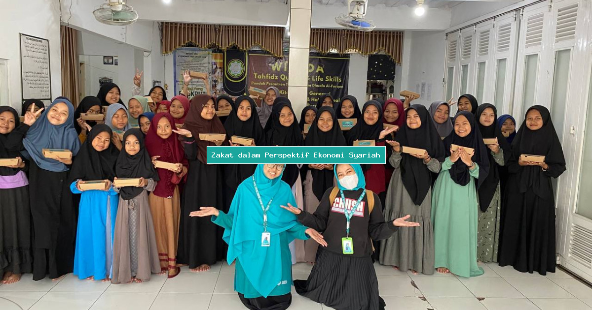 Zakat dalam Perspektif Ekonomi Syariah
